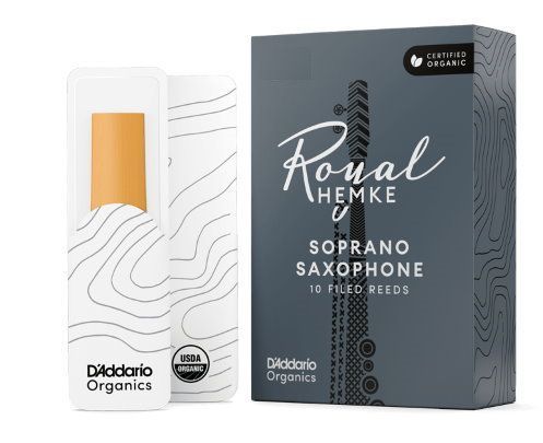 D´Addario Woodwinds 2,5 Hemke Organic Sopran-Saxophon Blatt